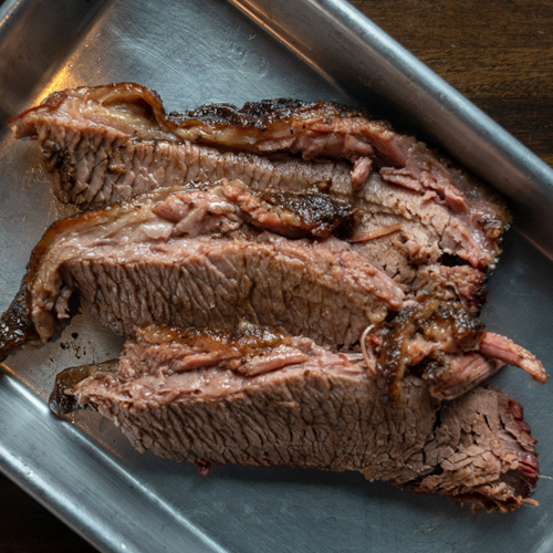 Smoked Jerk. Beef Brisket